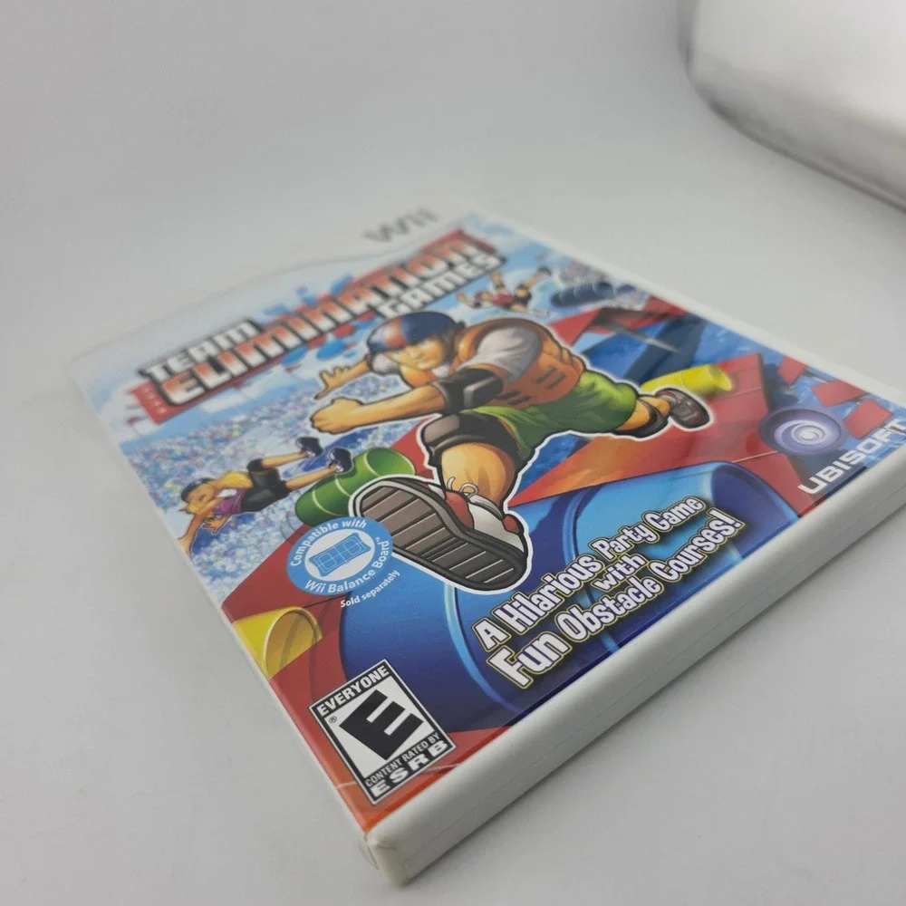 Team Elimination Games Nintendo Wii Ubisoft Obstacle Party EXCELLENT  Family Fun